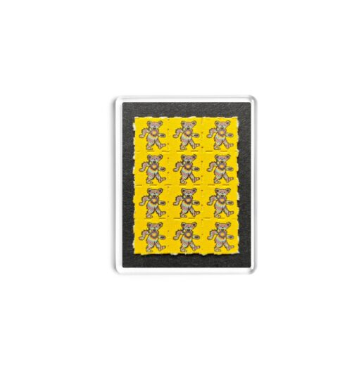 Dancing Bears Fractal Blotter Fridge Magnet 1