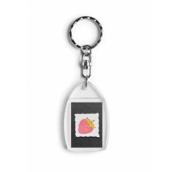 Strawberry Trip Blotter Keychain 2
