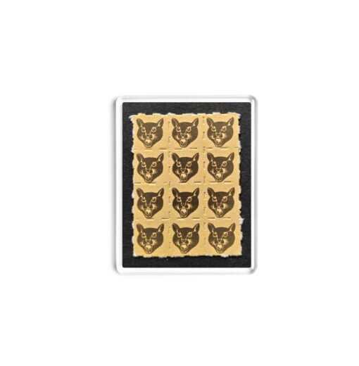 Black Cats (small) Blotter Fridge Magnet 1