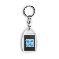 Blue Palms Blotter Keychain 2
