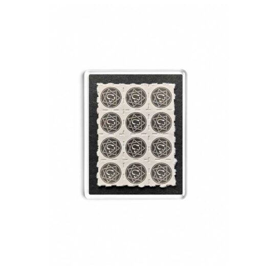 Om Seven Star Blotter Fridge Magnet 1