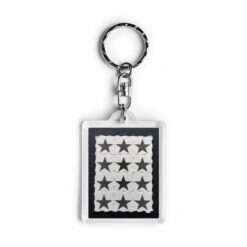 Black Star Blotter Keychain 4