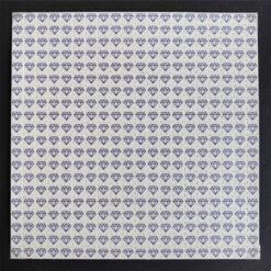 Blue Diamonds Blotter