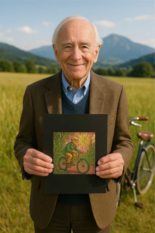 Bicycle Day Revisited Blotter - Image 2