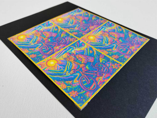 Bicycle Day Dream (Quad Edition) Blotter - Image 3