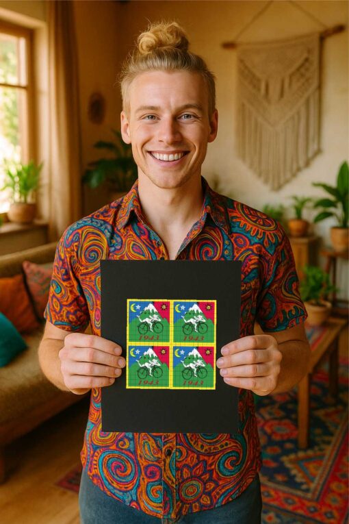 Bicycle Ride (XL) Blotter - Image 2