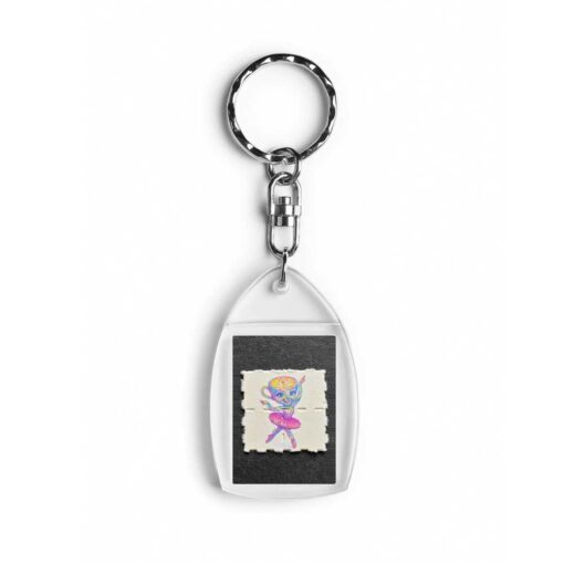 Balerina Capuccina Blotter Keychain 2
