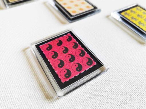 Dancing Bears Fractal Blotter Fridge Magnet 1 - Image 13