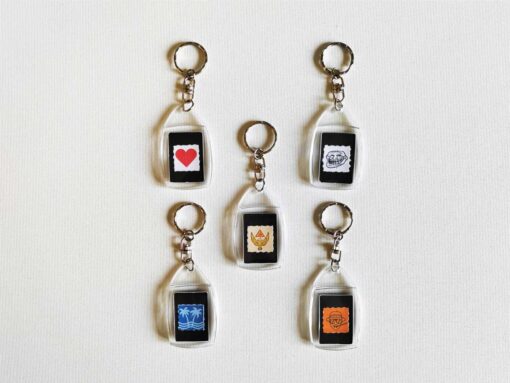 Black Cats (small) Blotter Keychain 2 - Image 8