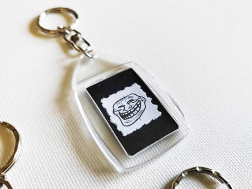 Black Cats (small) Blotter Keychain 2 - Image 12