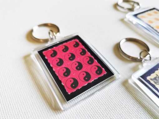 Om Seven Star Blotter Keychain 3 - Image 11