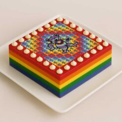 Dancing Bears - Edible Blotter Cake Wafer