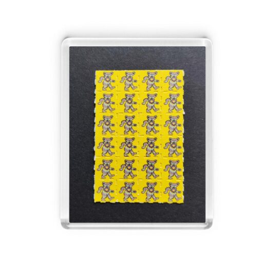 Dancing Bears Fractal Blotter Fridge Magnet 3
