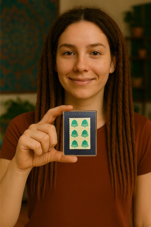 Acorn Blotter Fridge Magnet 3 - Image 2