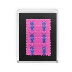 Alien Girl Blotter Fridge Magnet 3