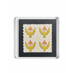 Masonic Blotter Fridge Magnet 2
