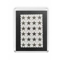 Black Star Blotter Fridge Magnet 3