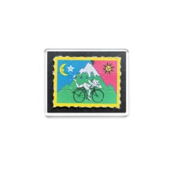 Bicycle Ride Blotter Fridge Magnet 1