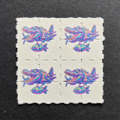 Bombardino Crocodilo Blotter - 4x4 Tabs