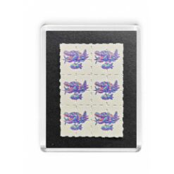 Bombardino Crocodilo Blotter Fridge Magnet 3