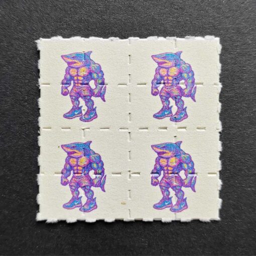 Tralalero Tralala Blotter - 4x4 Tabs