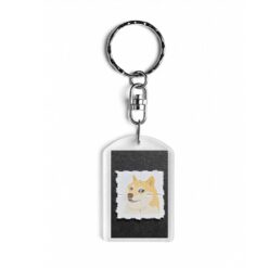 Doge Dimension Blotter Keychain 1