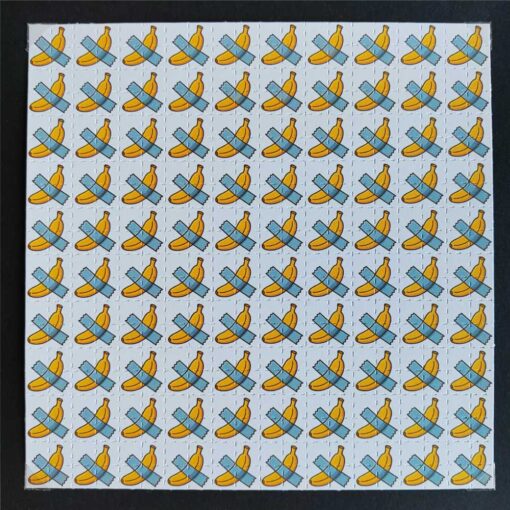 Duct-taped Banana Blotter
