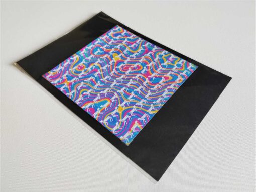 Robot Dog (rainbow) Blotter - Image 3