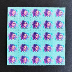 10x10 Tabs Blotter Sheet with Your Brand Logo - 65 pcs