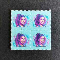 4x4 Tabs Mini Blotter with Your Brand Logo - 400 pcs