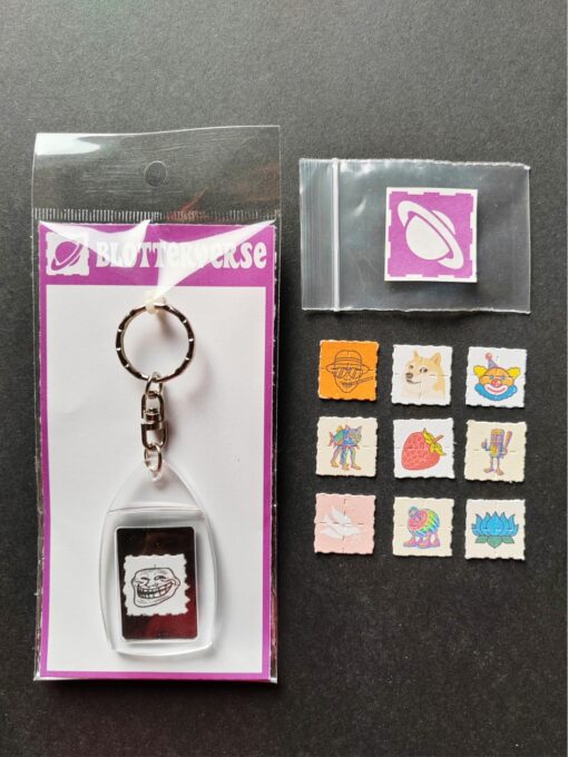 Tralalero Tralala Blotter Keychain 2 - Image 7