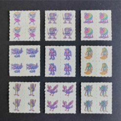 4x4 Tabs Blotter Collector Pack 7.